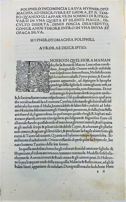 Image 3 of Francesco Colonna - Hypnerotomachia Poliphili - 1499