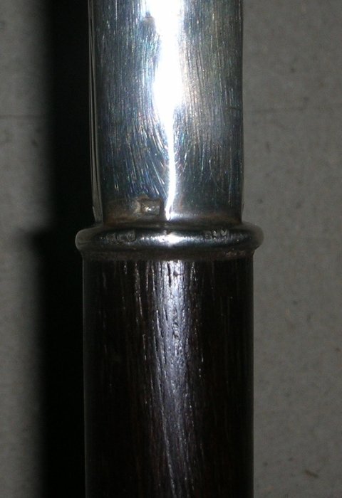 Image 3 of Walking stick - Art Deco - Silver - First half 20th century