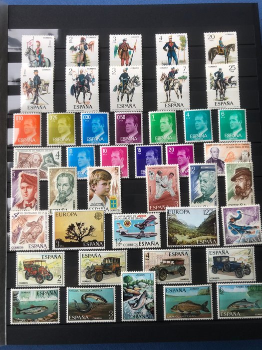 Image 2 of Spain 1977/1996 - Spain, 20 years, MNH, from 1977 onwards and earlier cancelled stamps - Michel2274