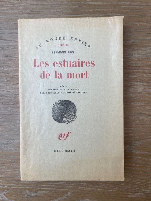 Preview of the first image of Hermann Lins - Les Estuaires de la mort [ex. de tête] - 1964.