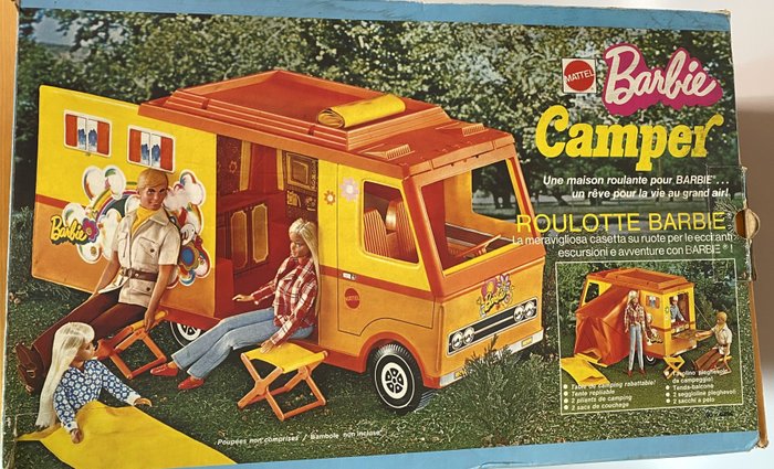 Preview of the first image of Mattel - Vintage 1974 Mattel Barbie Camper - 1970-1979 - Germany.