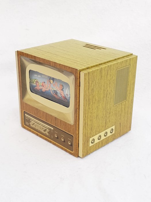 Preview of the first image of Schopper - Television piggy bank - 1950-1959 - Germany.