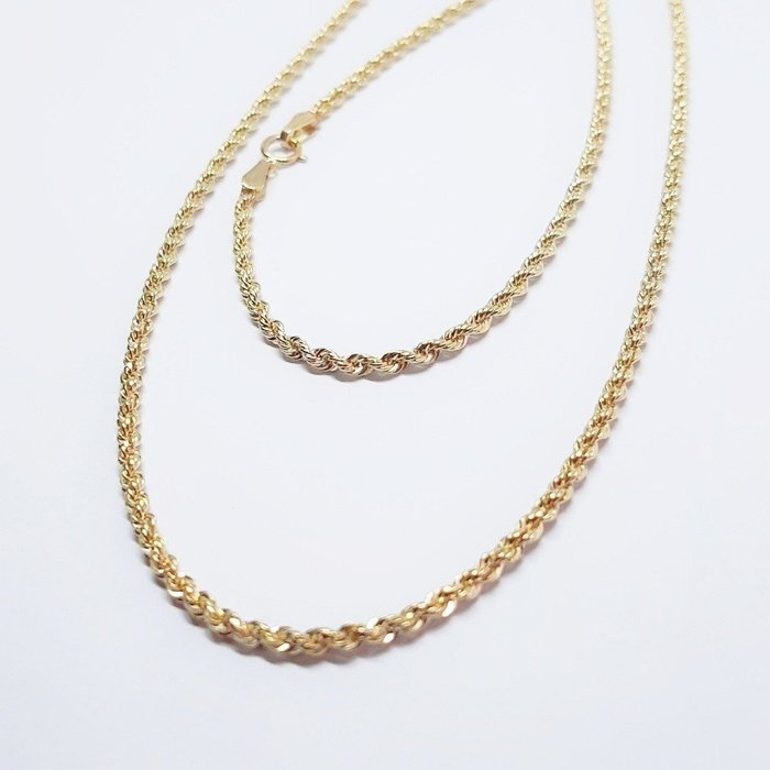 Preview of the first image of 18 kt. Yellow gold - Necklace.