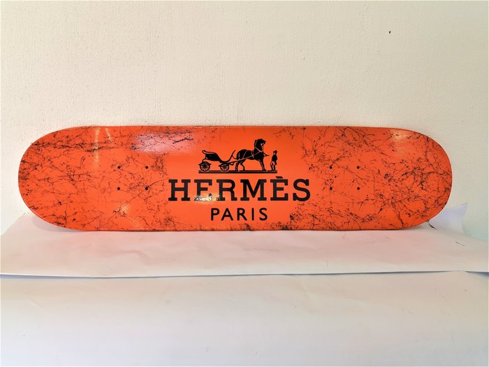 Preview of the first image of Brother X (1969) - Hermes Skateboard Deck 8.5".