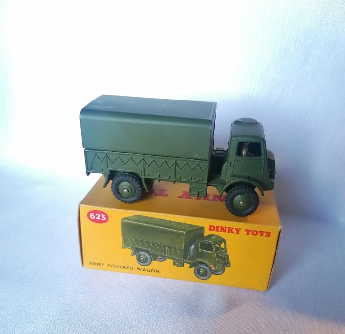 Image 2 of Dinky Toys - 1:43 - N. 623 Army Covered Wagon