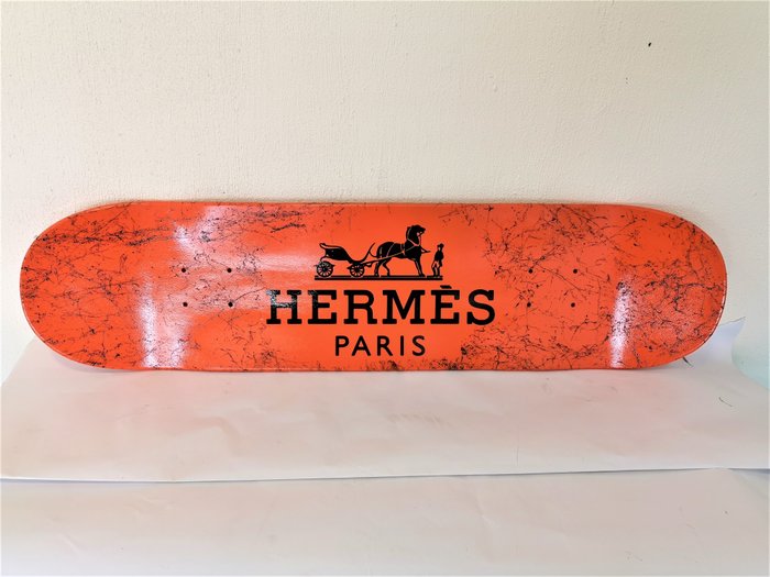 Image 2 of Brother X (1969) - Hermes Skateboard Deck 8.5"
