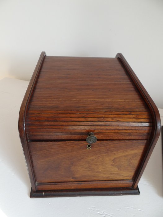 Image 3 of Box, Casket (2) - Brass, Wood - 19th century