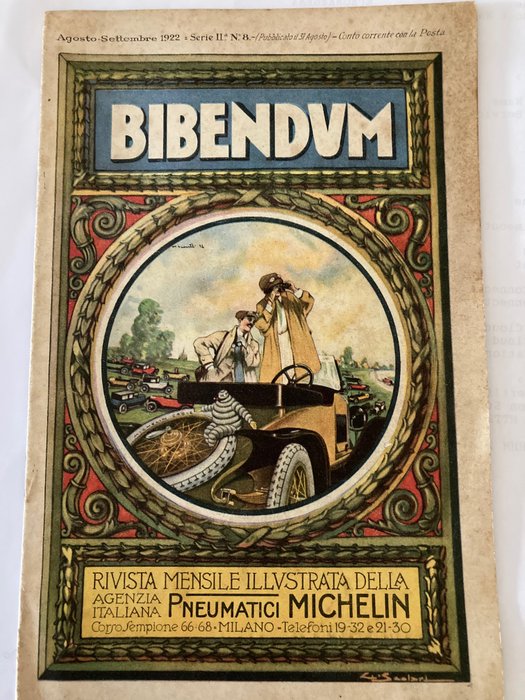 Preview of the first image of Books - Bibendum rivista Michelin 1922 - Michelin - 1920-1930.