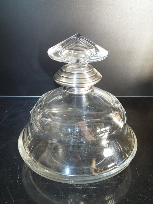 Image 2 of Bohemen - Decanter with marked silver collar (1)