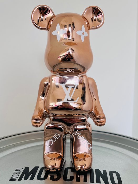 Preview of the first image of Miss Bee - Rose gold Lv Bear.
