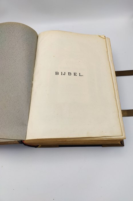 Image 3 of Bijbel, dat is de Gansche Heilige Schrift bevattende al de canonieke boeken - 1895