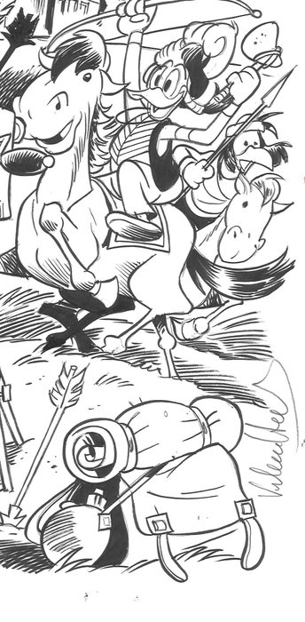 Image 3 of Topolino Topolino 3241 - "Porter Mc Duck e il primo western della storia" - Valerio Held - Loose pa
