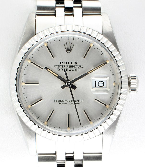 Image 3 of Rolex - Vintage Oyster Perpetual Date Just - Superlative Chronometer - Ref. No: 16030 - Men - 1980-
