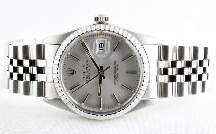 Image 2 of Rolex - Vintage Oyster Perpetual Date Just - Superlative Chronometer - Ref. No: 16030 - Men - 1980-