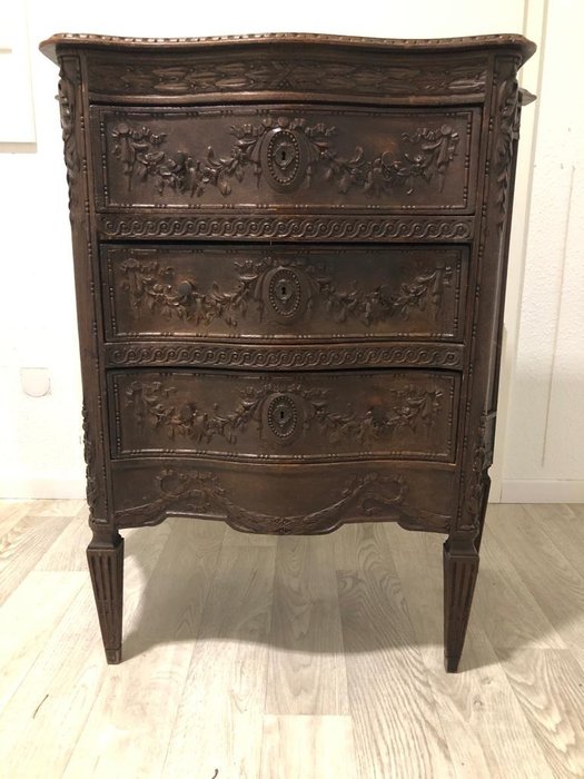 Preview of the first image of Commode - Wood - 19th century.