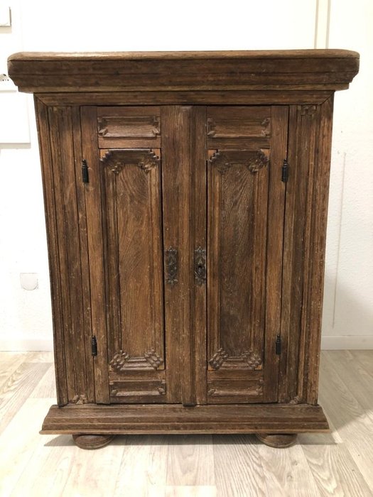 Image 2 of Corner cabinet - Oak - 19th century