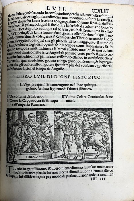 Image 2 of Cassio Dione - Delle guerre & fatti de romani - 1533