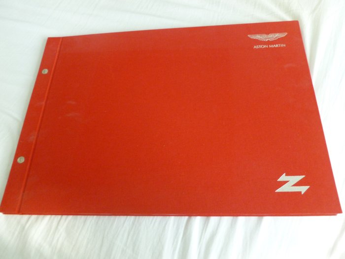 Preview of the first image of Brochures/catalogues - Massive 46 (!) page hardcover Aston Martin V12 Zagato catalog - Abarth.