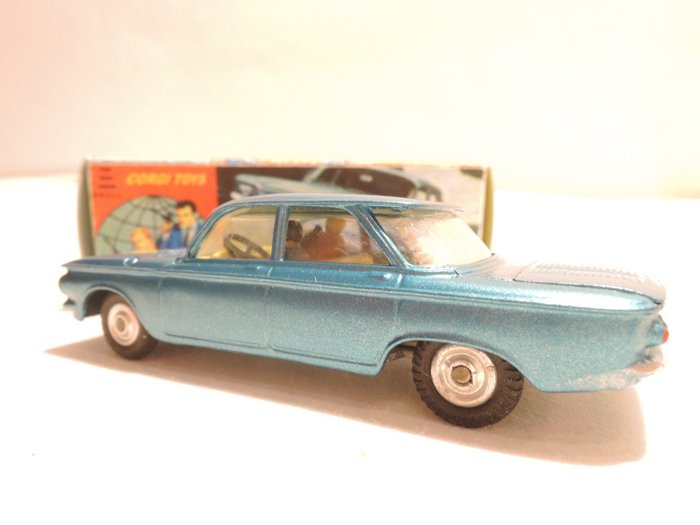 Image 3 of Code 3 - 1:43 - Chevrolet Corvair - The Man From U.N.C.L.E. - Corgi Toys Ref 229