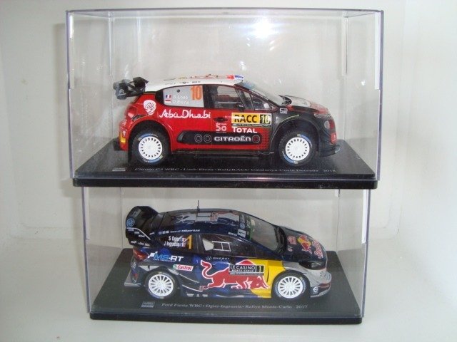 Preview of the first image of IXO - 1:24 - Ford Fiesta/Citroen C3 WRC.