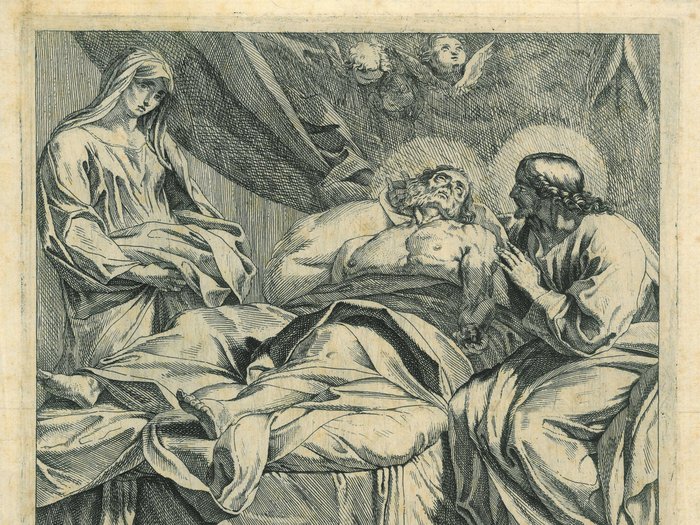 Image 3 of Robert van Audenaerd (1663-1743) - Dood van de heilige Jozef