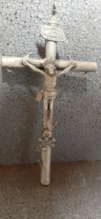 Crucifix - Zilver - Begin 19e eeuw