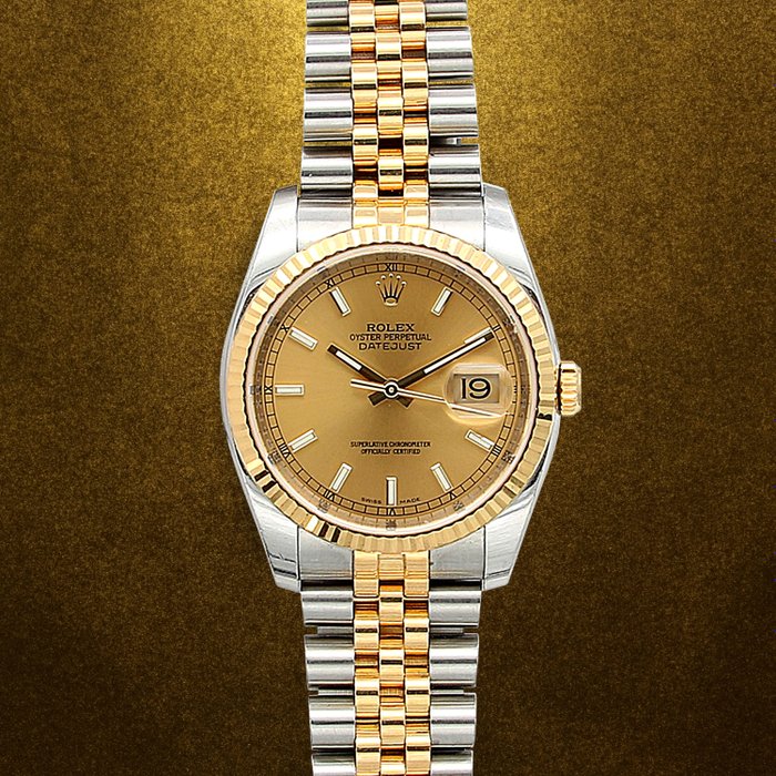 Rolex - Datejust - Champagne Dial - 116233 - Unisexe - 2000-2010