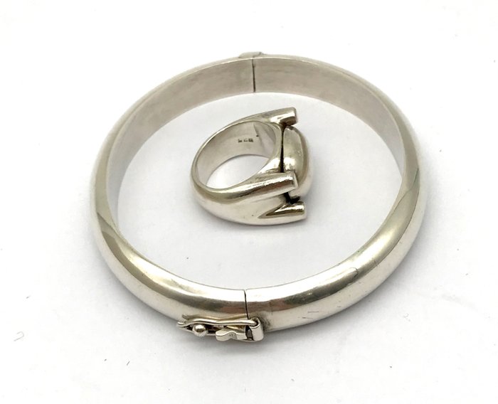 Image 2 of 925 Silver - Bracelet, Ring