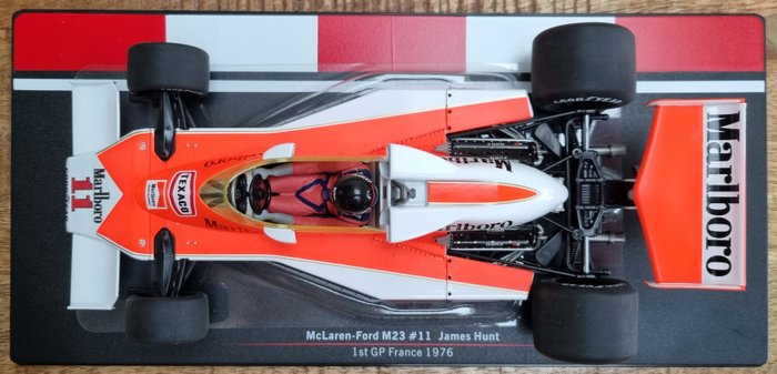 Image 3 of Model Car Group - 1:18 - McLaren F1 Team - McLaren Ford M23 #11 James Hunt - Winner French GP - F1