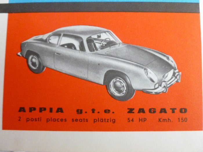 Image 2 of Brochures/catalogues - Lancia Appia / Flaminia Coupe / G.T.E. / Convertible ( Zagato, Vignale, Pini