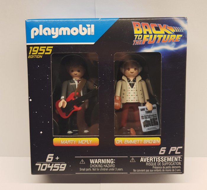 Image 3 of Playmobil - Back to the Future - 70459 - Figure 5x Back To The Future DuoPack Marty McFly & Dr. Emm
