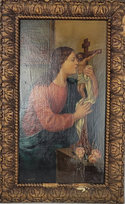 Image 2 of C. Espí - Virgen con crucifijo
