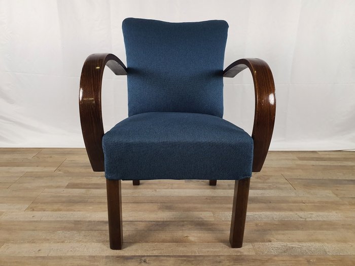 Preview of the first image of Padded Art Deco armchair.