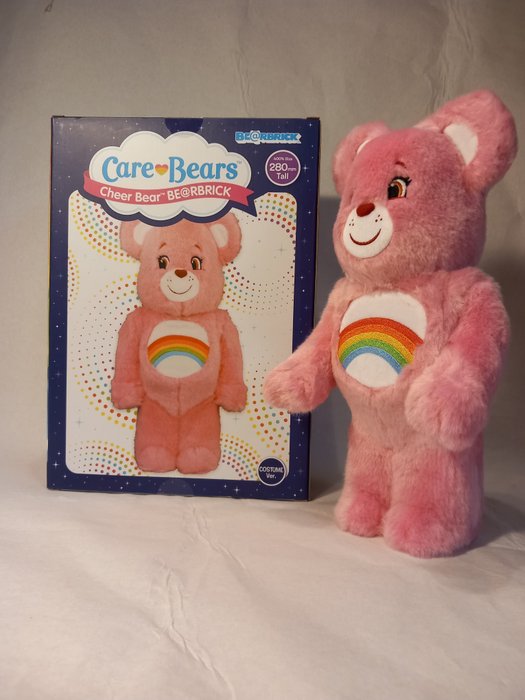 Image 3 of Medicom Toy Be@rbrick - Bearbrick x Care Bears Cheer Bear Costume Ver. 400%