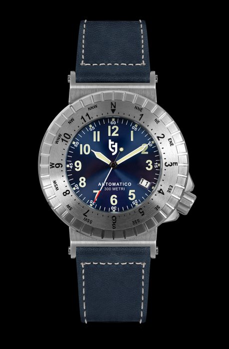 Tecnotempo® -  Diver 300M WR "Aviator" - Limited Edition - TT.300G.BA (Blue) - Homem - 2011-presente