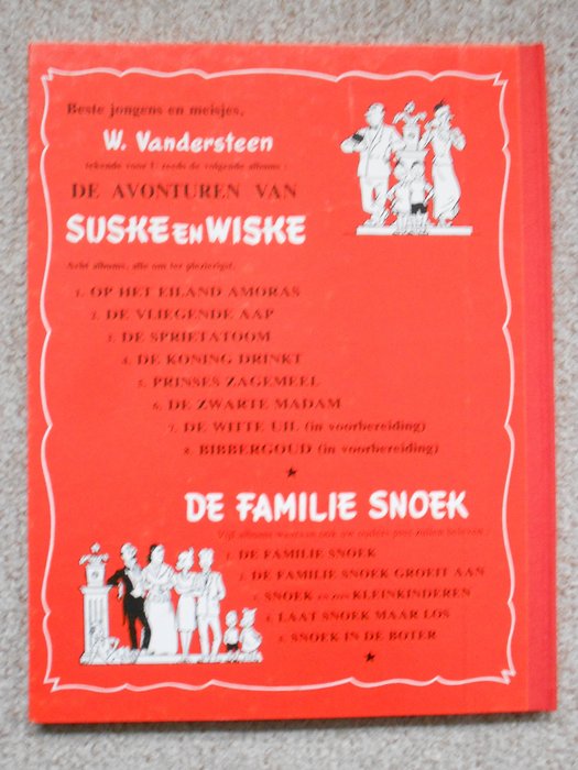 Image 2 of Suske en Wiske - De Baeke uitgave - De Zwarte Madam - Groot formaat hardcover met linnen rug - nr.