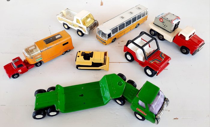 Preview of the first image of Buddy L, other Brands - Lorry Truck, Jeep, Bulldozer, Bus, Pick Up - 1970-1979.