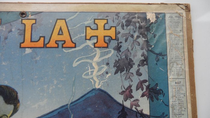 Image 3 of M. Diuzolle (?) - RIZ LA+ & Goudron LA+ - Cigarette Advertisement (1923)