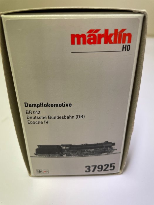 Image 2 of Märklin H0 - 37925 - Steam locomotive with tender - BR 042 096-8 - DB