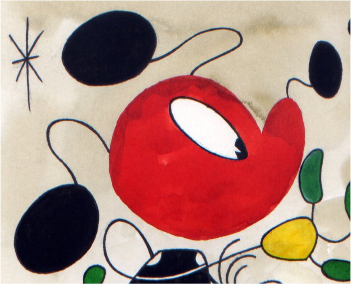 Image 2 of Mickey and the Hat - Signed Original Artwork by Xavi - (2023)