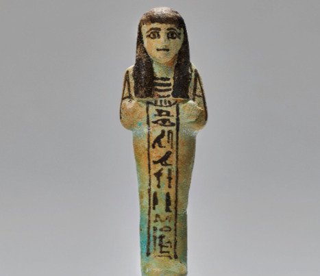 古埃及，新王国 陶器 Shabti for Iryry Shabti