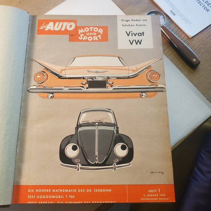 Image 2 of Books - Komplette Jahrgaenge 1953 - 1960 - Auto Motor Sport - 1950-1960