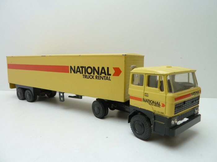 Image 2 of Lion Car - 1:50 - DAF 2800 metEurotrailer'' National truck Rental ''