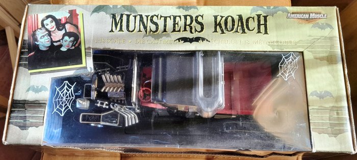 Image 2 of Ertl - 1:18 - The Munsters - Munsters Coach - 1927 Ford T