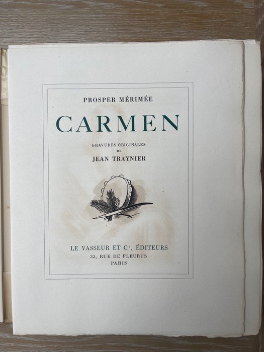 Image 3 of Prosper Mérimée / Jean Traynier - Carmen - 1943