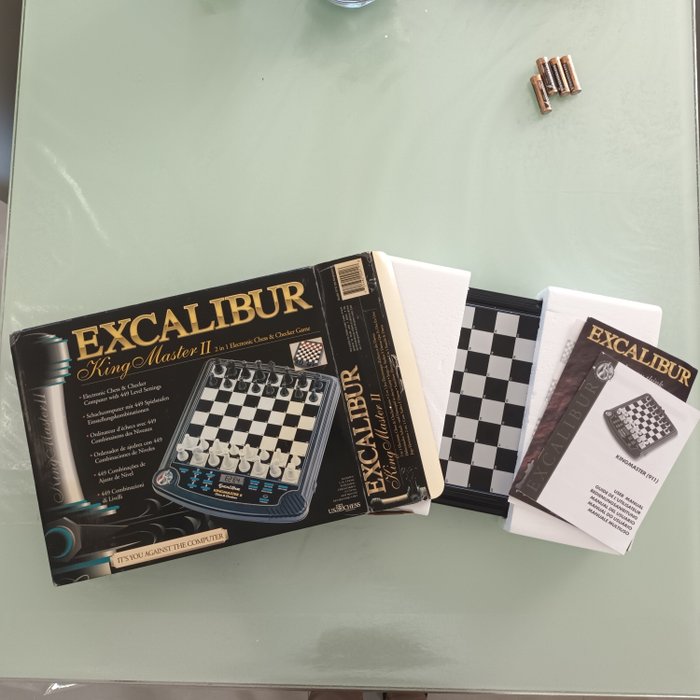 Image 2 of Excalibur Electronics Miami - King Master II - K17626 - Electronic chessboard/checkers Model 911E-2