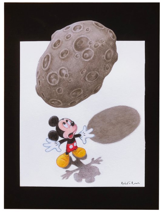 Image 2 of Donald Duck & Mickey Mouse - 2 Artworks - 3D effect in drawings - Roberto Ronchi - (2023)