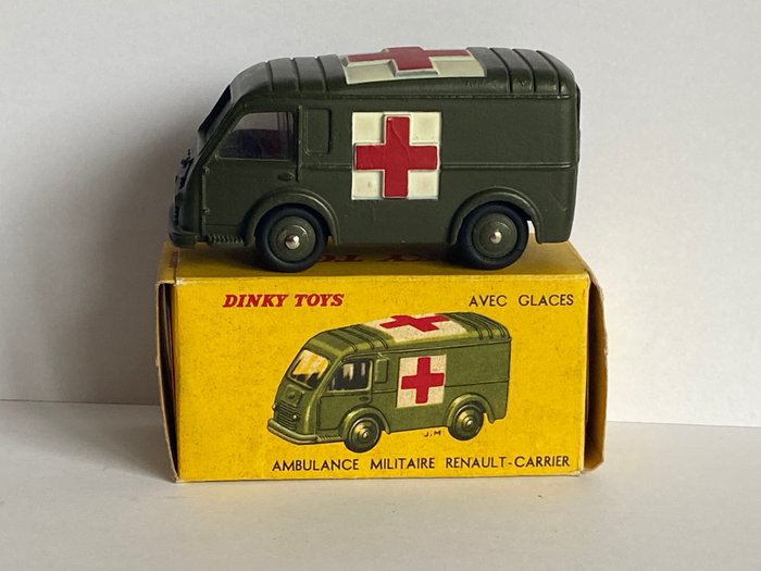 Preview of the first image of Dinky Toys - 1:43 - Ambulance ref. 80F - Made in France Meccano.