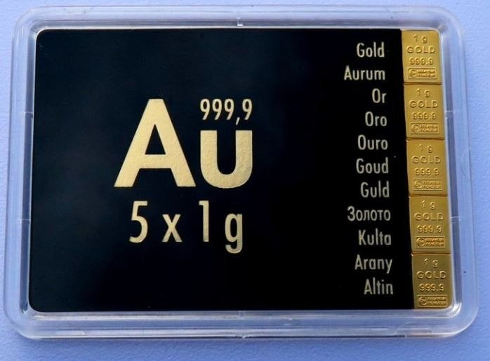 5 grams - Gold - Valcambi