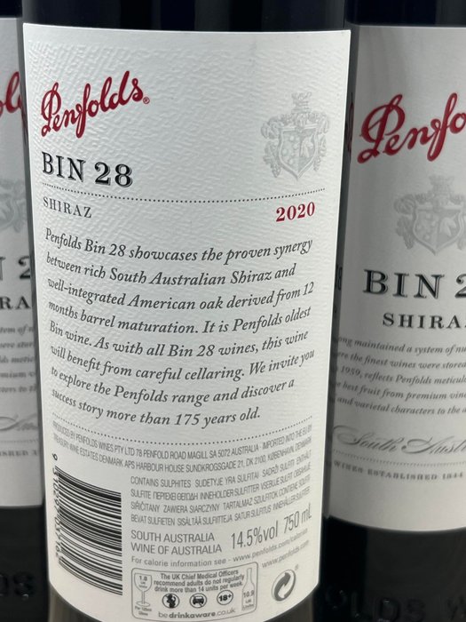 2020 Penfolds Bin 28 Shiraz - Süd-Australien - 3 Flaschen (0,75 l) -  Catawiki | Rotweine